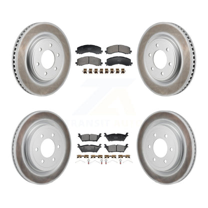 Disc Rotors and Ceramic Brake Pads Kit-KGT-104419