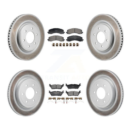 Disc Rotors and Ceramic Brake Pads Kit-KGT-104419