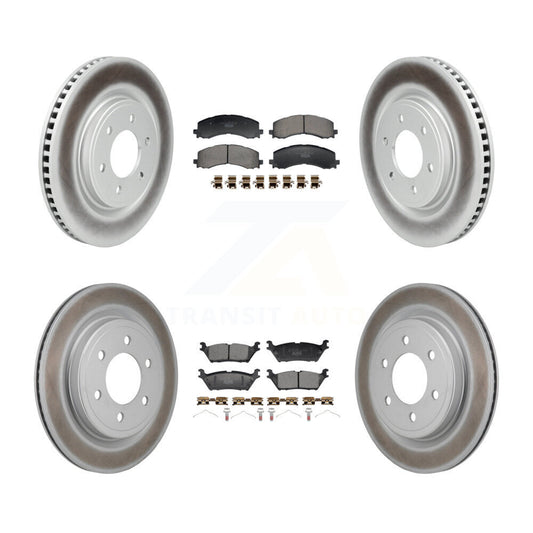 Disc Rotors and Ceramic Brake Pads Kit-KGT-104420