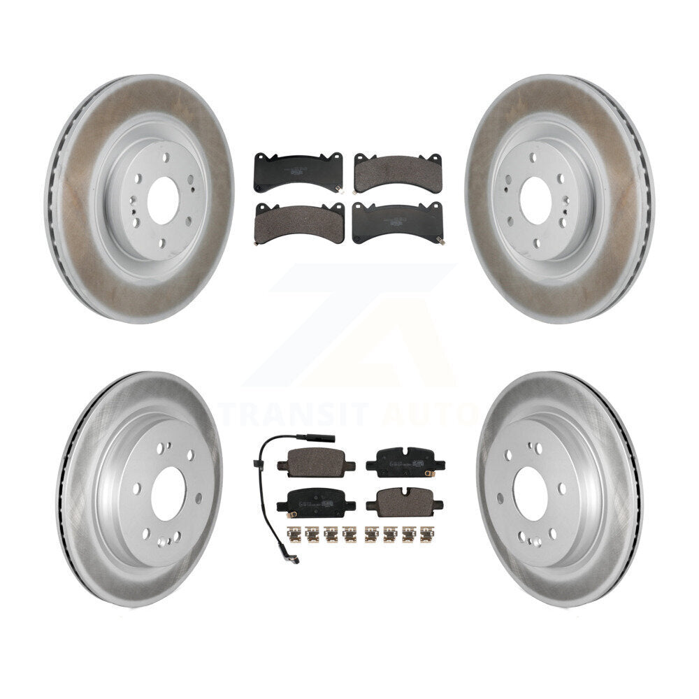 Coated Disc Rotors and Ceramic Brake Pads Kit-KGT-104422 Kit.bestparts.ca