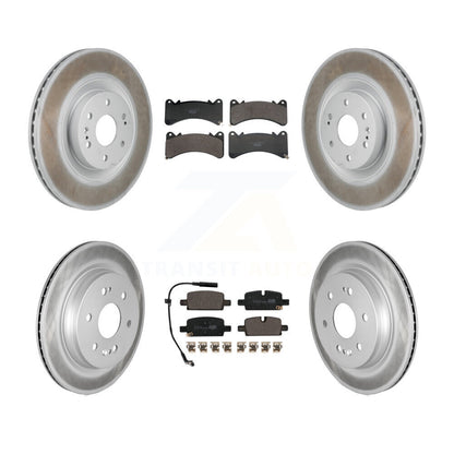 Coated Disc Rotors and Ceramic Brake Pads Kit-KGT-104422