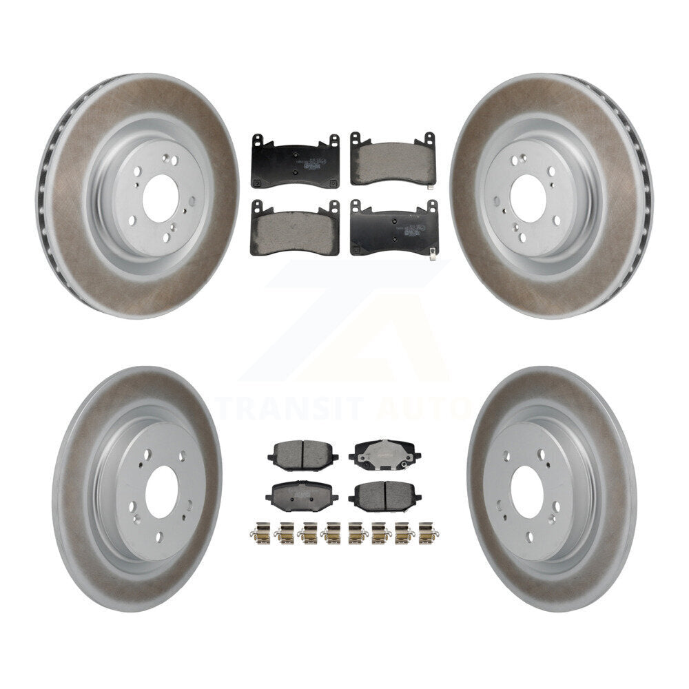 Disc Rotors and Ceramic Brake Pads Kit-KGT-104425