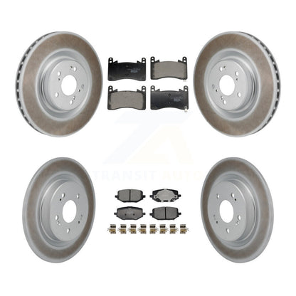 Disc Rotors and Ceramic Brake Pads Kit-KGT-104425