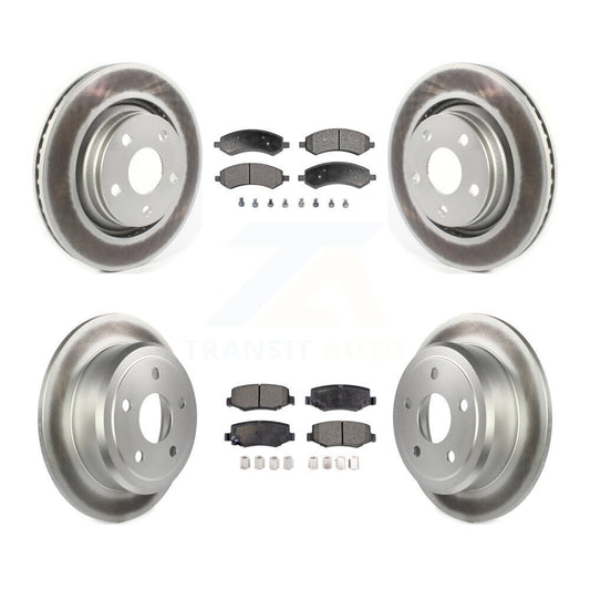 Disc Rotors and Ceramic Brake Pads Kit-KGT-104426