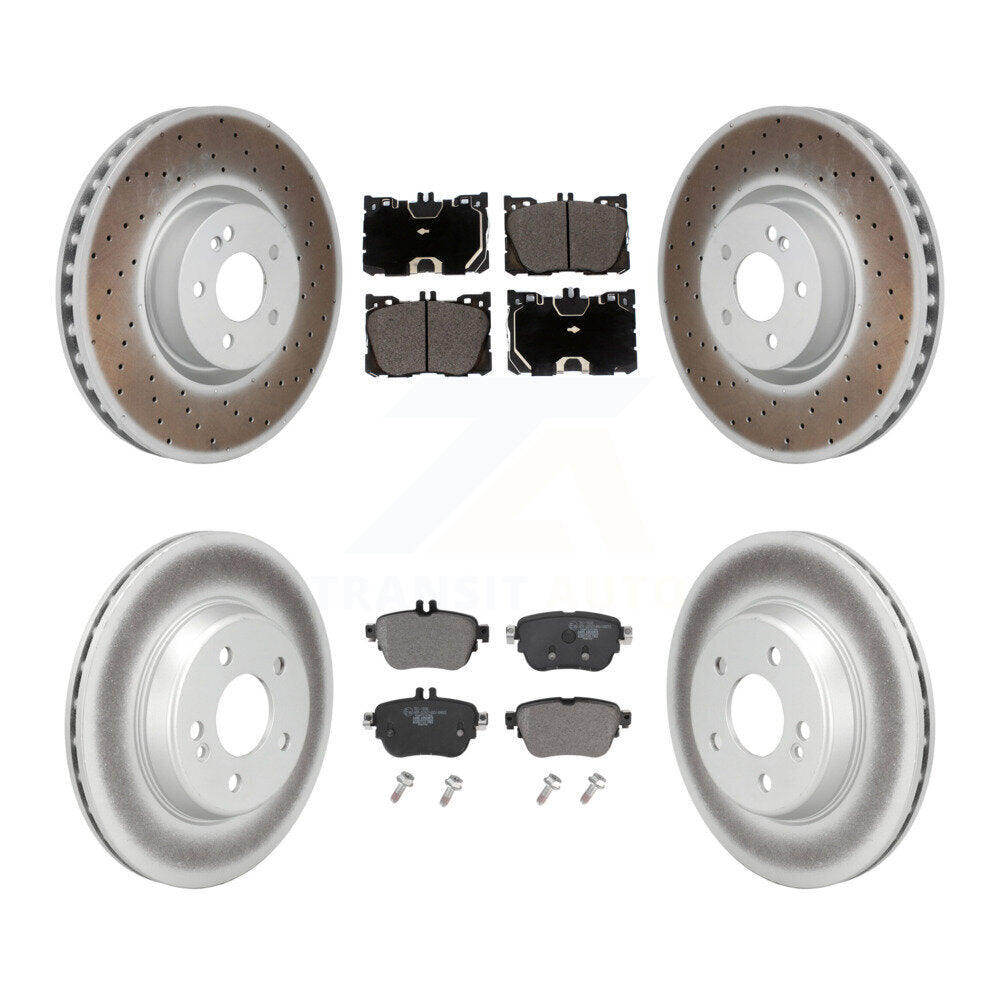 Disc Rotors and Ceramic Brake Pads Kit-KGT-104429