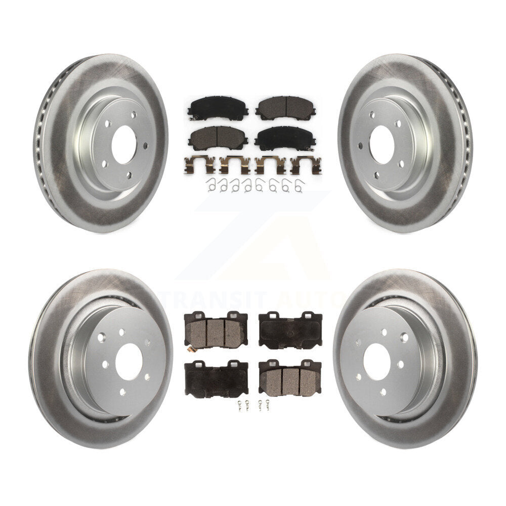 Disc Rotors and Ceramic Brake Pads Kit-KGT-104431 Kit.bestparts.ca