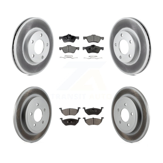 Disc Rotors and Ceramic Brake Pads Kit-KGT-104432