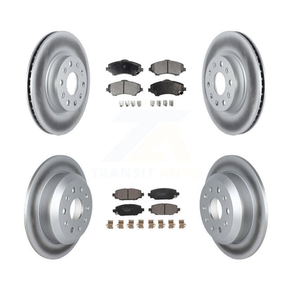 Disc Rotors and Ceramic Brake Pads Kit-KGT-104434
