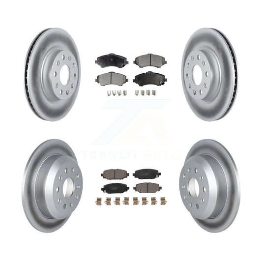 Disc Rotors and Ceramic Brake Pads Kit-KGT-104434