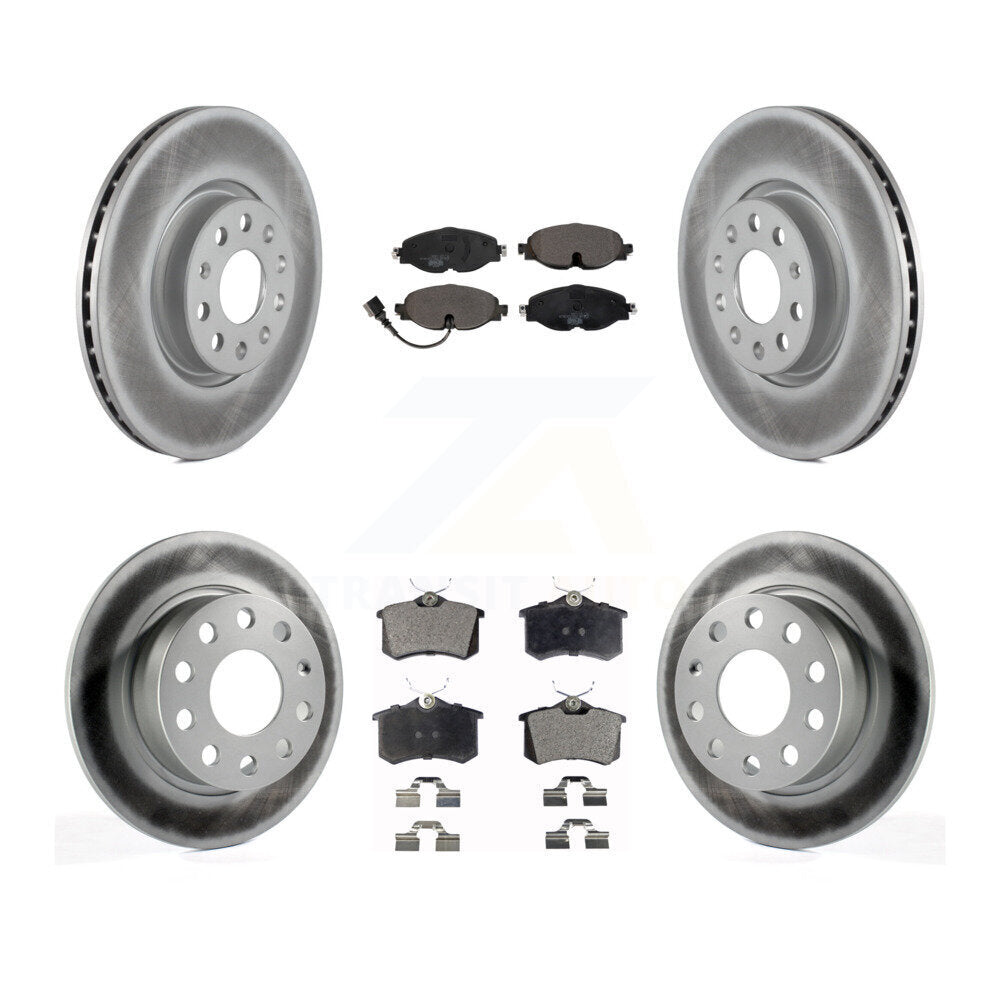Disc Rotors and Ceramic Brake Pads Kit-KGT-104435