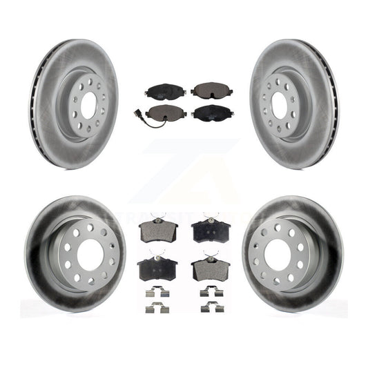 Disc Rotors and Ceramic Brake Pads Kit-KGT-104435