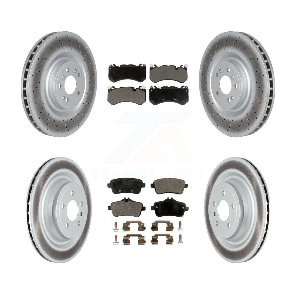 Disc Rotors and Ceramic Brake Pads Kit-KGT-104436