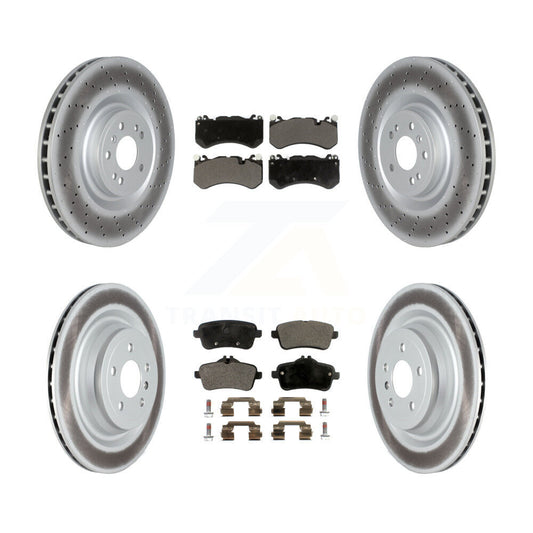 Disc Rotors and Ceramic Brake Pads Kit-KGT-104436