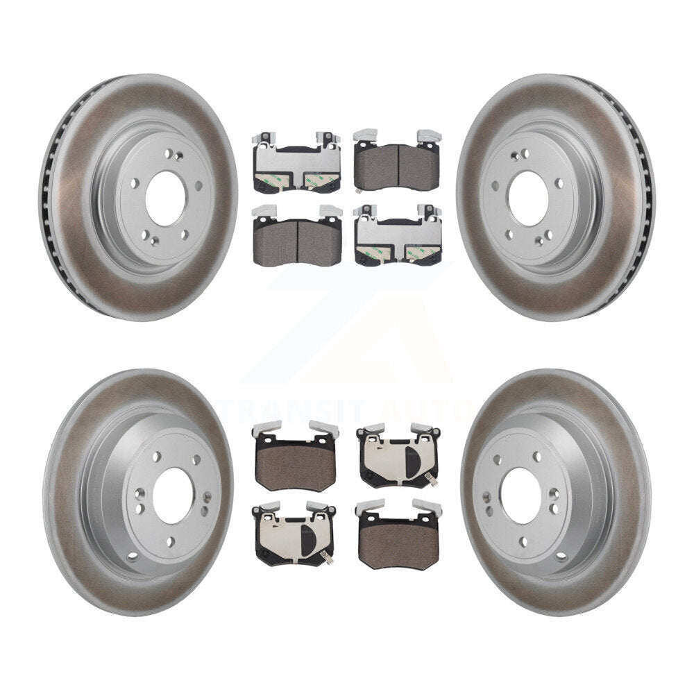 Disc Rotors and Ceramic Brake Pads Kit-KGT-104438