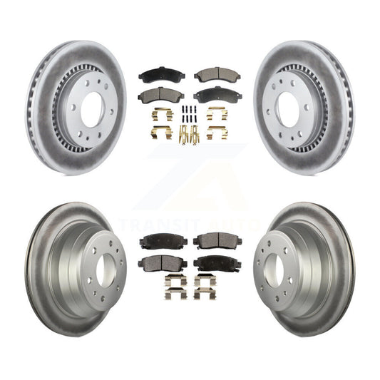 Disc Rotors and Ceramic Brake Pads Kit-KGT-104439