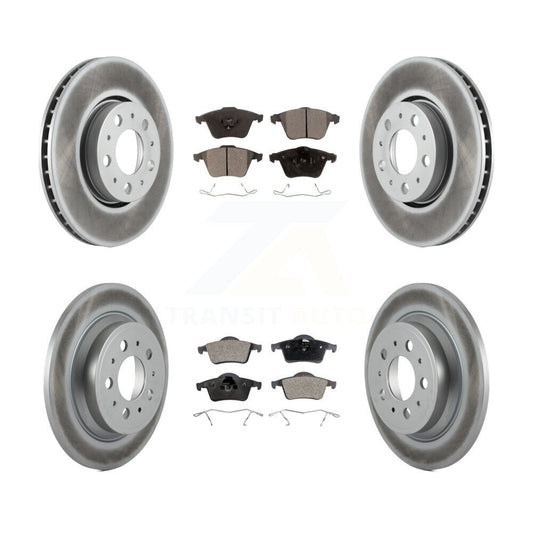 Disc Rotors and Ceramic Brake Pads Kit-KGT-104440