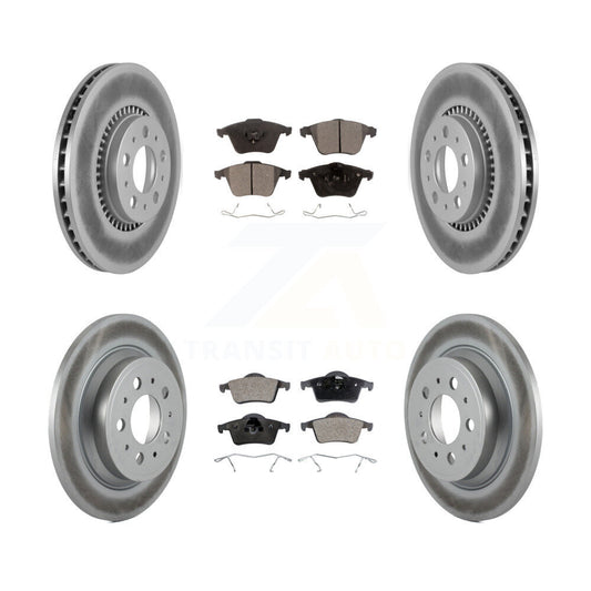 Disc Rotors and Ceramic Brake Pads Kit-KGT-104441
