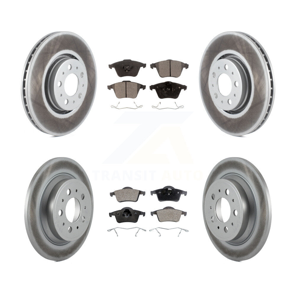 Disc Rotors and Ceramic Brake Pads Kit-KGT-104442