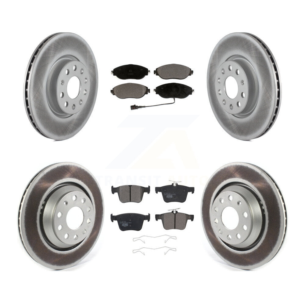 Disc Rotors and Ceramic Brake Pads Kit-KGT-104443