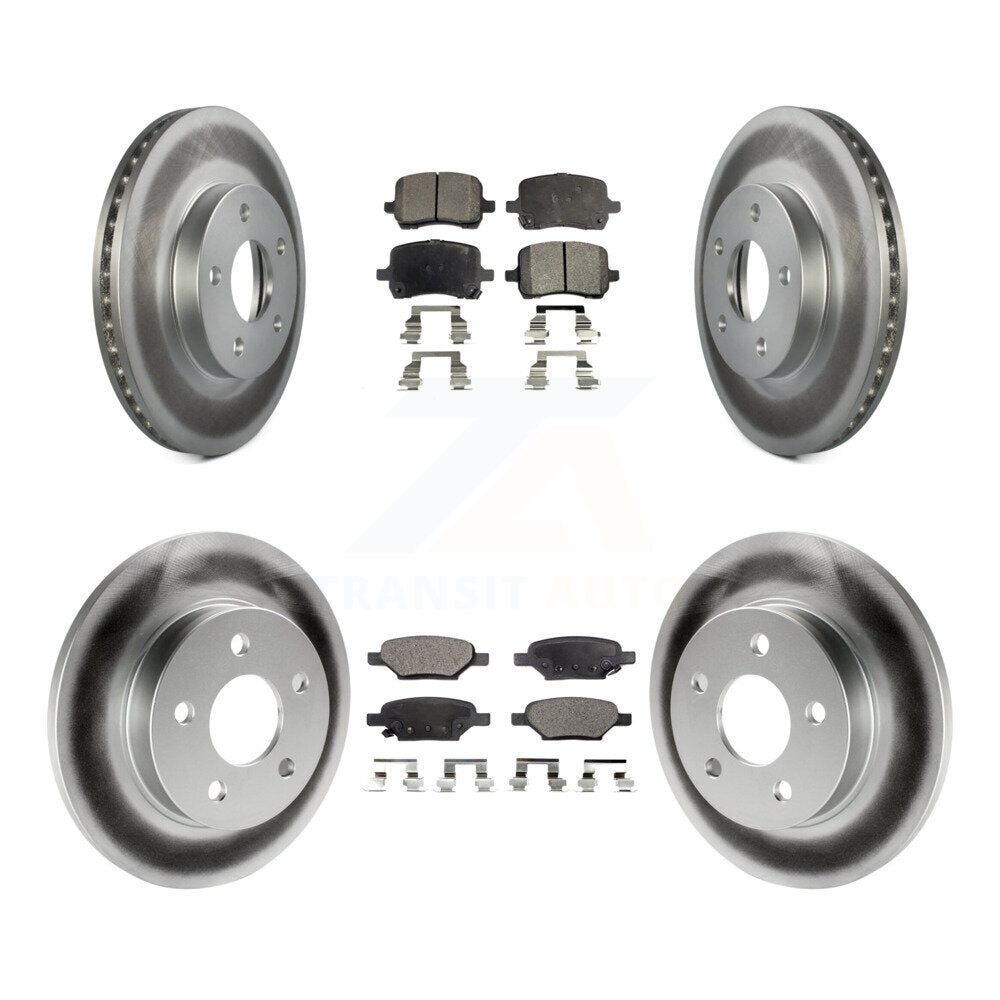 Disc Rotors and Ceramic Brake Pads Kit-KGT-104444 Kit.bestparts.ca