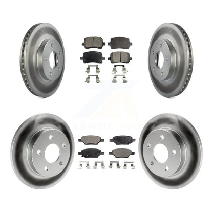 Disc Rotors and Ceramic Brake Pads Kit-KGT-104444