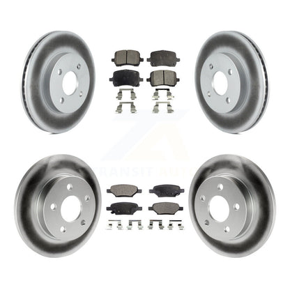 Disc Rotors and Ceramic Brake Pads Kit-KGT-104445