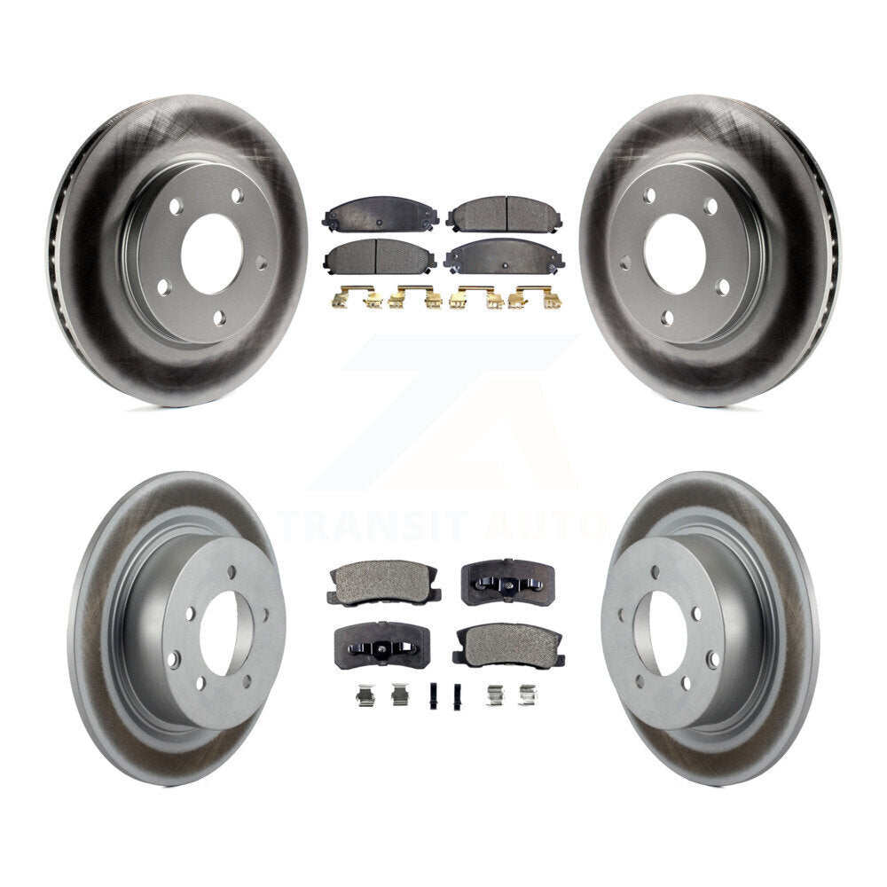 Disc Rotors and Ceramic Brake Pads Kit-KGT-104446 Kit.bestparts.ca