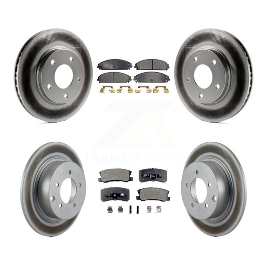 Disc Rotors and Ceramic Brake Pads Kit-KGT-104446