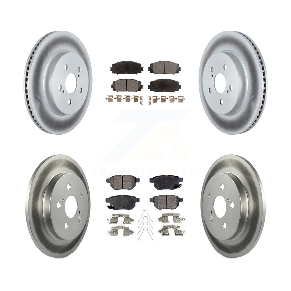 Disc Rotors and Ceramic Brake Pads Kit-KGT-104448