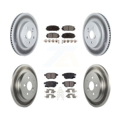 Disc Rotors and Ceramic Brake Pads Kit-KGT-104448