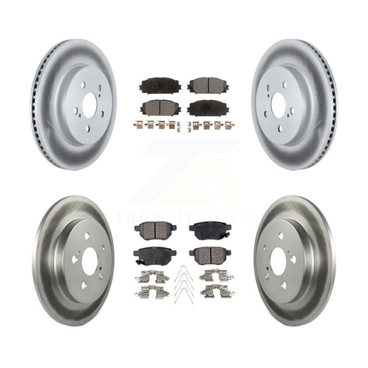 Disc Rotors and Ceramic Brake Pads Kit-KGT-104448
