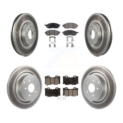 Disc Rotors and Ceramic Brake Pads Kit-KGT-104449