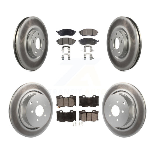 Disc Rotors and Ceramic Brake Pads Kit-KGT-104449