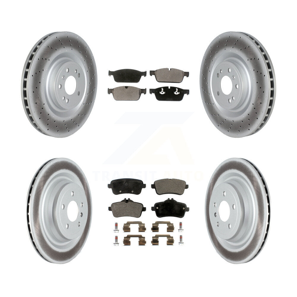 Disc Rotors and Ceramic Brake Pads Kit-KGT-104452