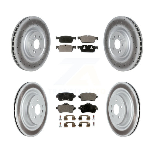 Disc Rotors and Ceramic Brake Pads Kit-KGT-104452