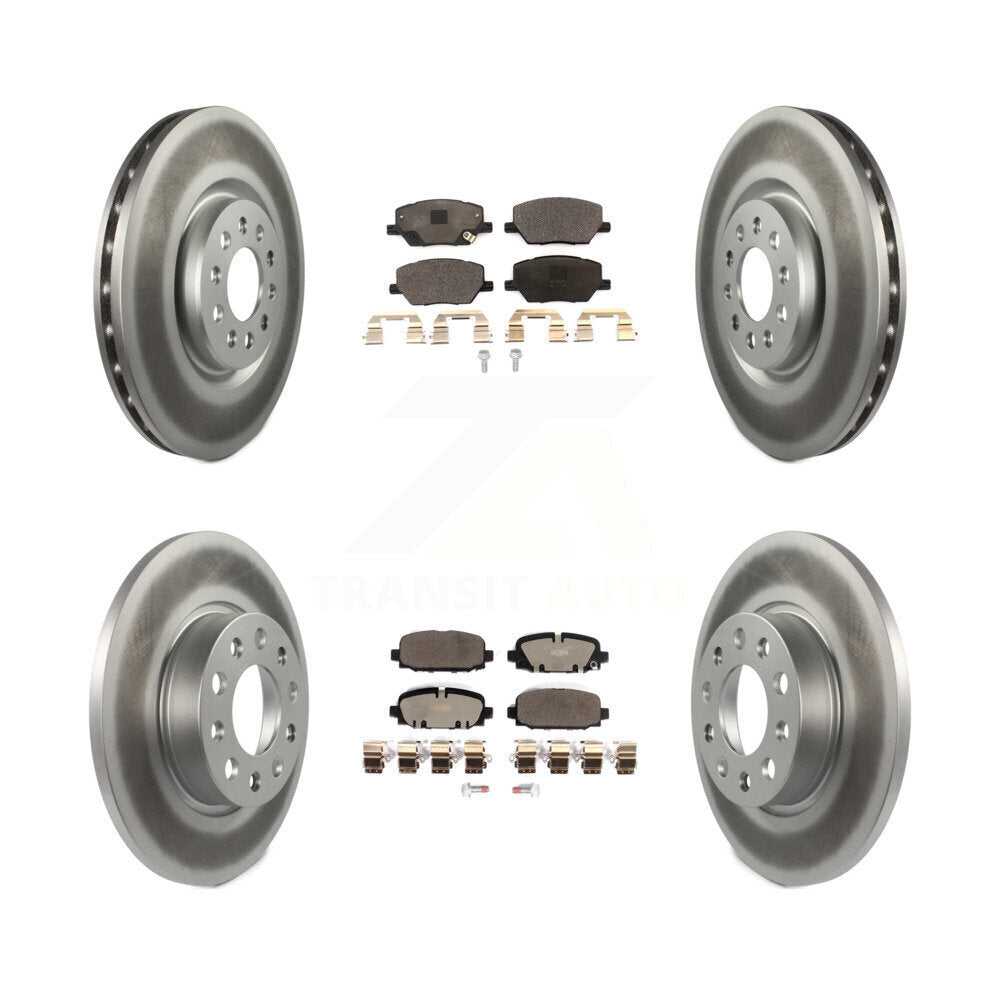 Disc Rotors and Ceramic Brake Pads Kit-KGT-104454