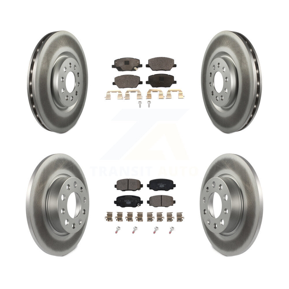 Disc Rotors and Ceramic Brake Pads Kit-KGT-104455