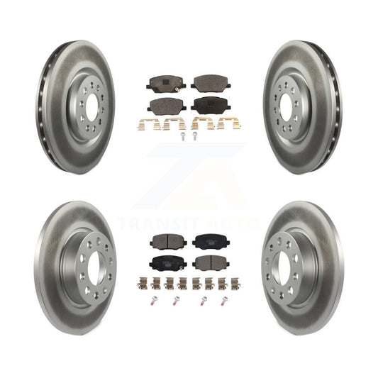 Disc Rotors and Ceramic Brake Pads Kit-KGT-104455