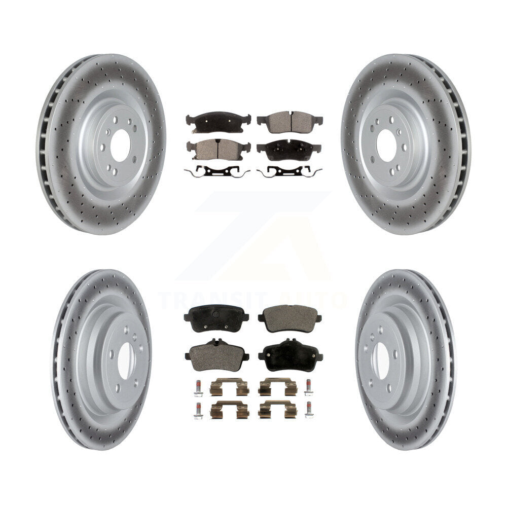 Disc Rotors and Ceramic Brake Pads Kit-KGT-104456