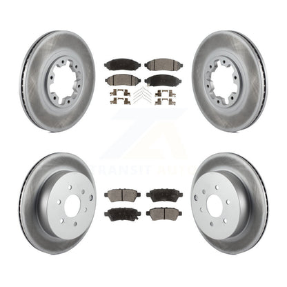 Disc Rotors and Ceramic Brake Pads Kit-KGT-104460