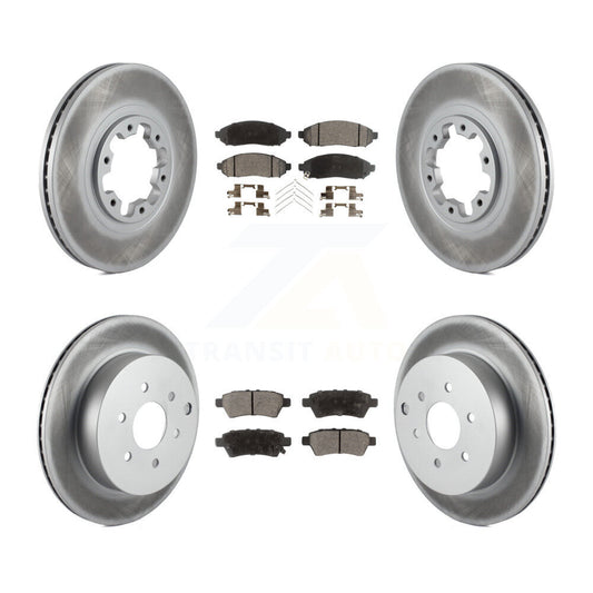 Disc Rotors and Ceramic Brake Pads Kit-KGT-104460