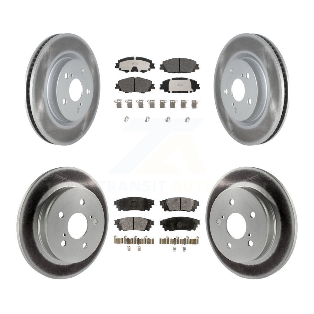 Disc Rotors and Ceramic Brake Pads Kit-KGT-104462