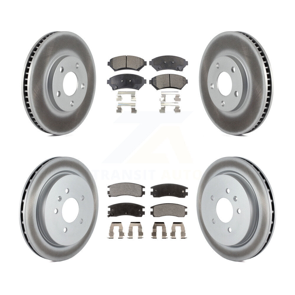 Disc Rotors and Ceramic Brake Pads Kit-KGT-104463 Kit.bestparts.ca