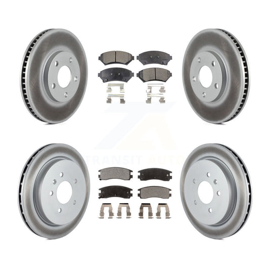 Disc Rotors and Ceramic Brake Pads Kit-KGT-104463