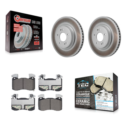 Disc Rotors and Ceramic Brake Pads Kit-KGT-104466