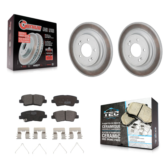 Disc Rotors and Ceramic Brake Pads Kit-KGT-104498
