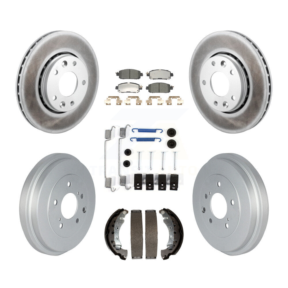 Disc Rotors and Ceramic Brake Pads Kit-KGT-104502