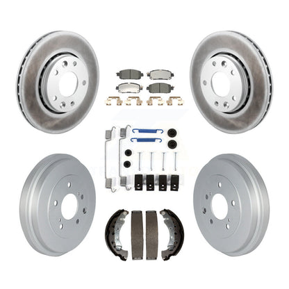 Disc Rotors and Ceramic Brake Pads Kit-KGT-104502