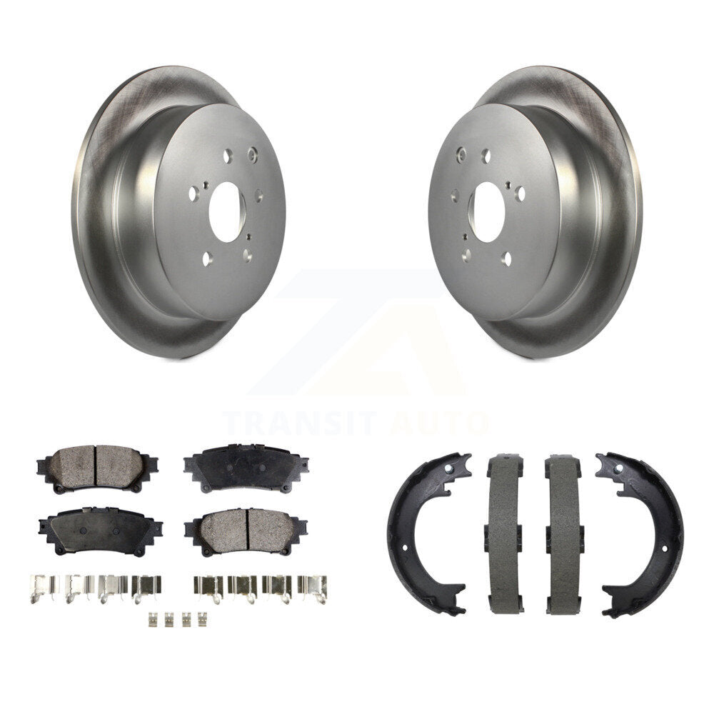 Coated Disc Rotors and Ceramic Brake Pads Kit-KGT-104509