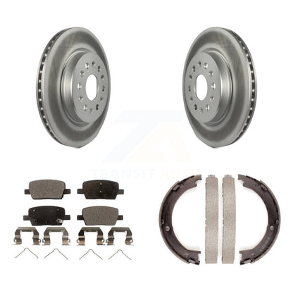Coated Disc Rotors and Ceramic Brake Pads Kit-KGT-104511